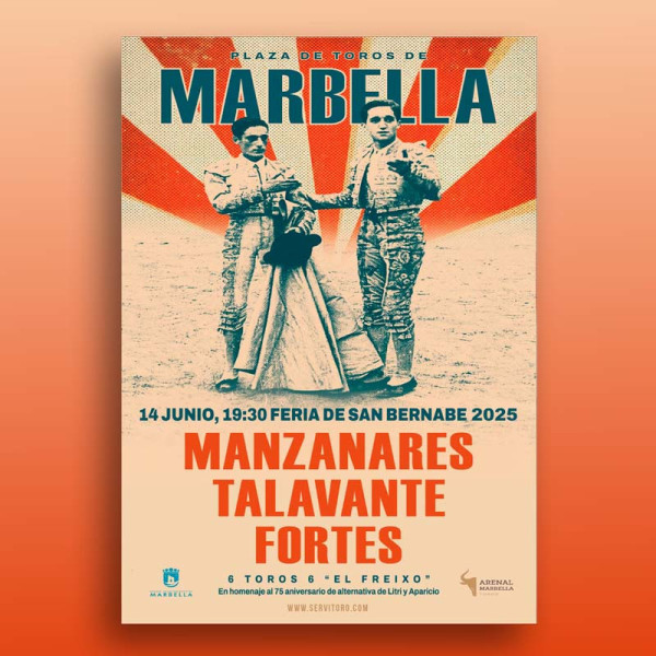 Bullfight tickets Marbella - Feria y fiestas de San Bernabé 2025
