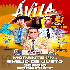 Entradas Toros Ávila - Mayo 31 - Concurso de Ganaderías