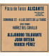 Bullfight tickets Alicante - Hogueras festivities June 22nd Servitoro