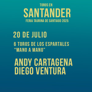 Entradas Toros Santander para Feria de Santiago 2025 - 20 Julio