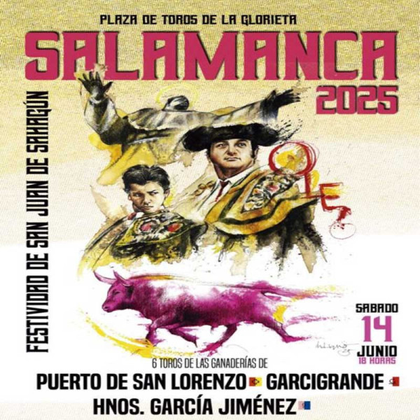Entradas Toros Salamanca - Festividad de San Juan de Sahagún 2025