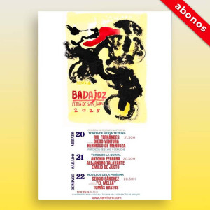 Abono Toros Badajoz - Feria de San Juan 2025 - Junio 20-22