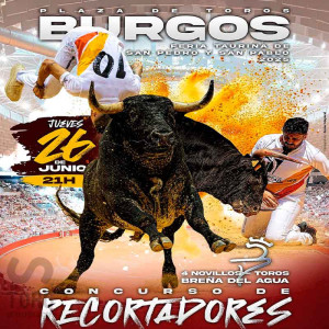 Bullfight tickets Burgos - June 26th | Recortadores Contest