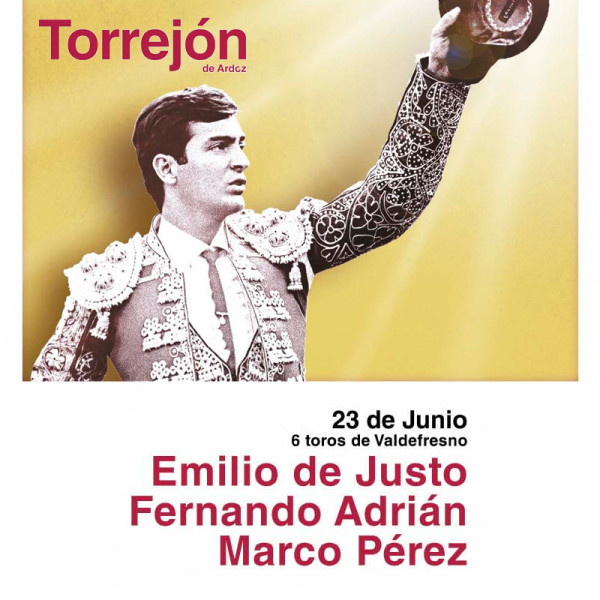 Bullfight tickets  Torrejón de Ardoz 2025- June 23rd . Live bulls!!