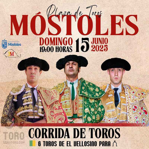Entradas Toros Móstoles, 15 de junio 2025