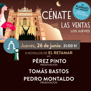 Plaza de toros de Madrid - Cénate Las Ventas - Novilladas nocturnas
