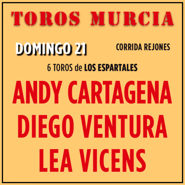 Bullfighting Tickets Murcia Bullfighting Fair 2025 - September 21st - Servitoro