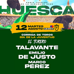 Bullfight tickets Huesca - August 12th in Albahaca fair| Servitoro.com