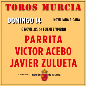 Entradas Toros Murcia Feria Taurina 2025 - 14 Septiembre – Servitoro