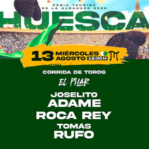 Bullfight tickets Huesca - August 13th in Albahaca fair| Servitoro.com