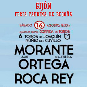 Corrida de toros en Gijón (Asturias) - Sábado 16 de agosto de 2025