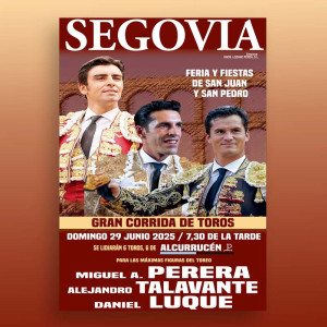 Corrida de toros en Segovia -29 julio 2025