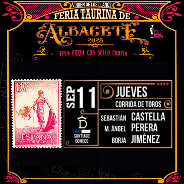 Bullfight tickets Albacete – Virgen de los Llanos fair – September 11