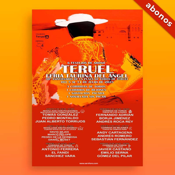 Bullfight tickets Teruel - 2025 Fiestas del Ángel, La Vaquilla