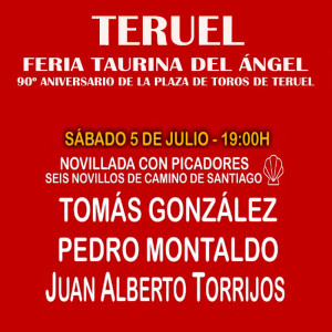 Entradas Toros Teruel 2025 - Fiestas del Ángel - Toros de El Parralejo