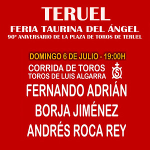 Bullfight tickets Teruel - 2025 Fiestas del Ángel - Servitoro.com