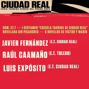 Entradas Toros Ciudad Real 2025 - 27 de julio -  Servitoro.com
