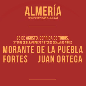 Entradas Toros Almería  2025 – Virgen del mar 28 agosto | Servitoro