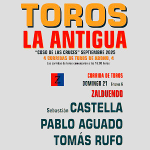 Bullfight tickets Guadalajara – La Antigua Festivities – September 21st