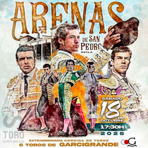 Entradas Toros Arenas de San Pedro – Emilio de Justo 2025