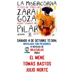 Entradas Toros Zaragoza – Feria De El Pilar octubre 4 – Servitoro.com