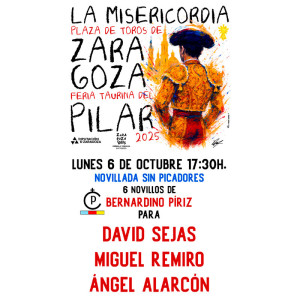 Entradas Toros Zaragoza – Feria De El Pilar octubre 6 – Servitoro.com