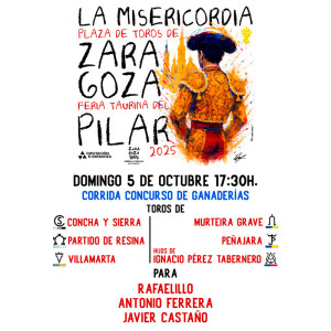 Entradas Toros Zaragoza – Feria De El Pilar octubre 5 – Servitoro.com