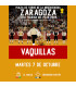 Bullfight tickets Zaragoza, Vaquillas El Pilar, October 7th. Servitoro