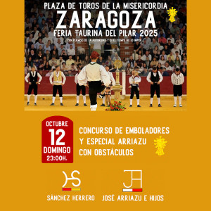 Entradas Toros Zaragoza – Feria De El Pilar octubre 12 – emboladores