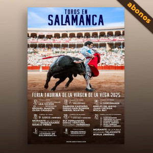 Abono Toros Salamanca - Feria Virgen de la Vega 2025 | Servitoro.com