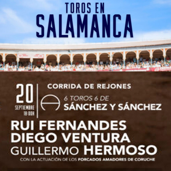 Bullfight tickets Salamanca – Virgen de La Vega, September 20th