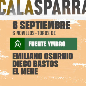 Entradas Toros Calasparra - Septiembre 8, Toros de Fuente de Ymbro | Servitoro
