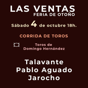 Bullfight tickets Madrid on October 4th| Servitoro.com
