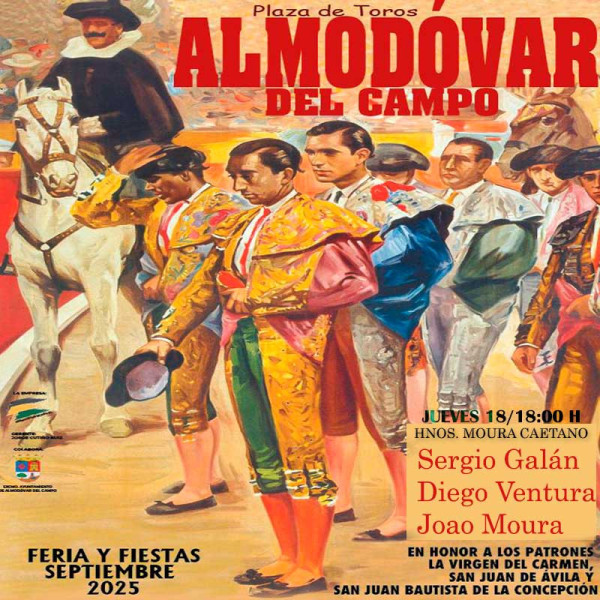 Bullfight ticket Almodóvar del Campo - Thursday 18th September at 18:00
