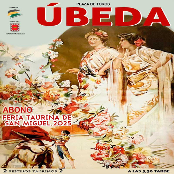 Bullfight tickets Úbeda, San Miguel Fair 2025