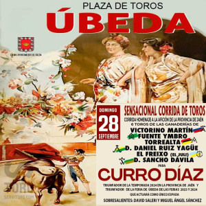 Bullfight tickets Úbeda- San Miguel Fair - September 28th