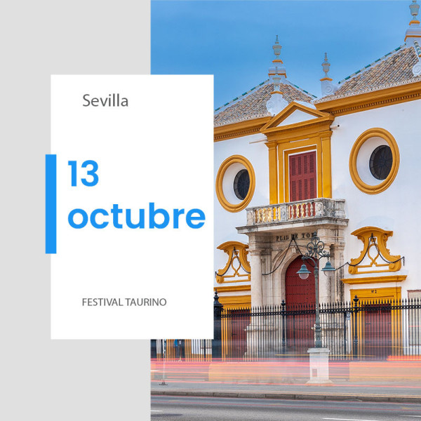 Bullfight ticket Sevilla - Bullfighting Festival 2025| Beneficial show