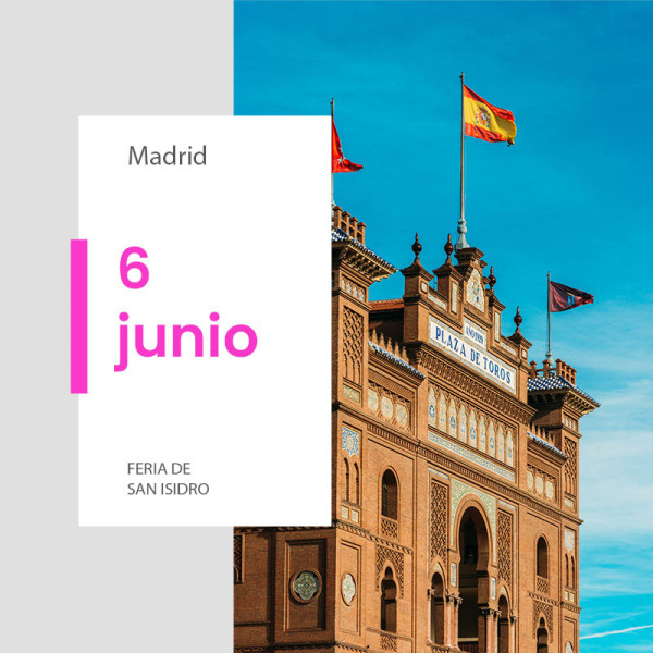 Bullfight tickets Madrid - San Isidro bullfight, June 6th, 2026