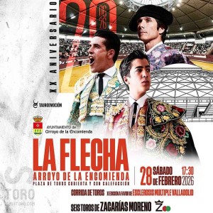 Bullfight tickets Arroyo de la Encomienda. La Flecha - Feb 28th