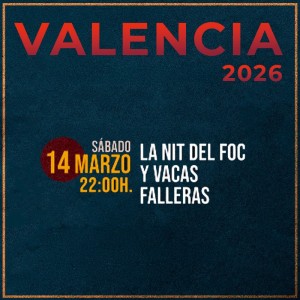 Nit del Foc y Vacas Falleras