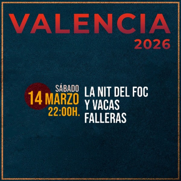 Nit del Foc y Vacas Falleras