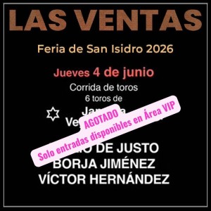 Toros 4 junio San Isidro 2026 | Emilio de Justo, Borja Jiménez y Víctor Hernández en Las Ventas