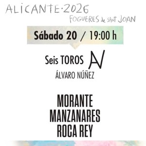Plaza de toros de Alicante | Feria de Las Hogueras de San Juan 2026 | Servitoro