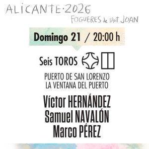 Plaza de toros de Alicante | Feria de Las Hogueras de San Juan 2026 | Servitoro