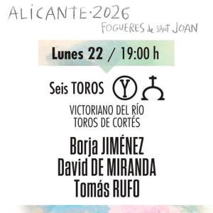 Plaza de toros de Alicante | Feria de Las Hogueras de San Juan 2026 | Servitoro