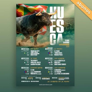 Bullfight Season tickets Huesca – La Albaca Bullfighting Fair 2025