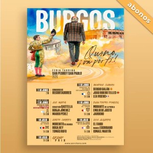Bullfighting season tickets Burgos - San Pedro - San Pablo festivities