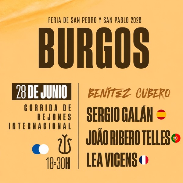 Burgos Bullfighting Tickets - June 28th - Servitoro