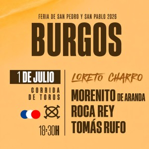 Burgos Bullfighting Tickets - July 1 - Servitoro