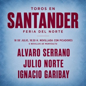 toros santander julio 18
